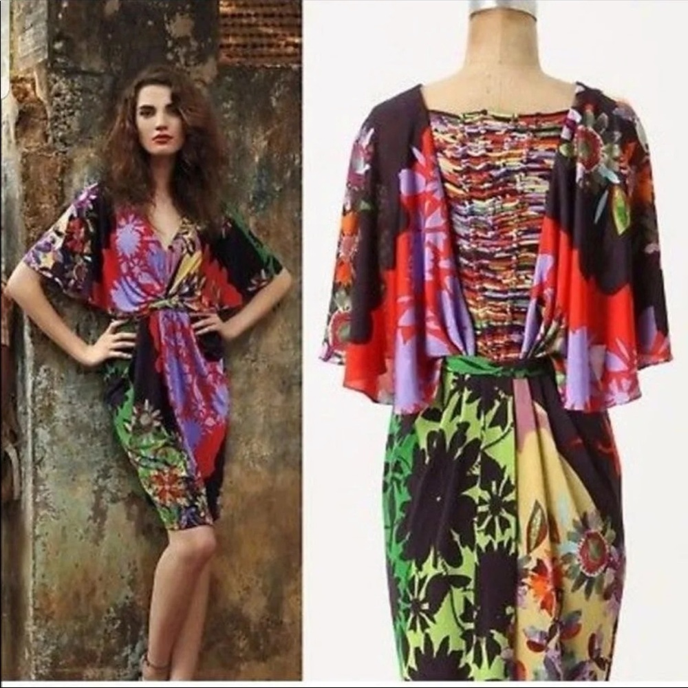 Ranna Gill Anthropologie back view dress
